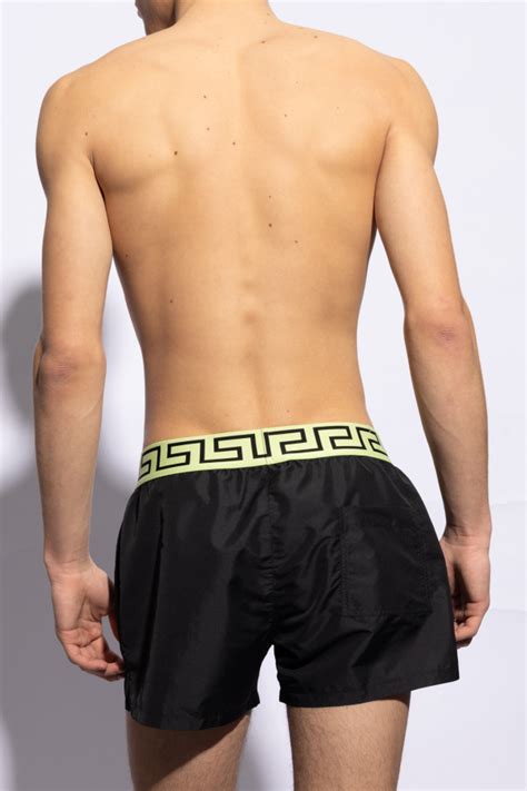 slip uomo mare versace|versace swim shorts men.